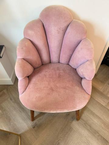 Roze schelpstoel / fauteuil- Sissyboy - beschikbaar voor biedingen