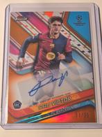 Pau Victor FC Barcelona Gesigneerde Kaart /25, Ophalen of Verzenden, Zo goed als nieuw, Buitenlandse clubs, Spelerskaart