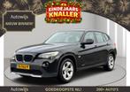 BMW X1 SDrive18i|LM-VELG|Trekhaak|Navi|Goed onderhouden, X1, Euro 5, Zwart, 4 cilinders