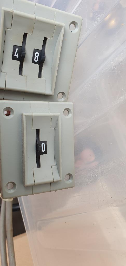 Koppelbare nummerkiezers, Hobby en Vrije tijd, Elektronica-componenten, Gebruikt, Ophalen of Verzenden