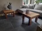 Mooie set landelijke salontafels, Huis en Inrichting, Tafels | Salontafels, Ophalen, 50 tot 100 cm, Vierkant, 50 tot 100 cm