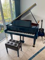 Vleugel Gebr Perzina, blauw 145x185cm, Muziek en Instrumenten, Ophalen, Zo goed als nieuw, Overige kleuren, Vleugel