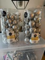 Kunstof kerstballen zilver, Ophalen, Zo goed als nieuw