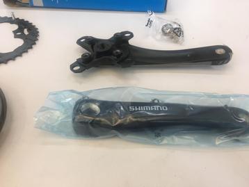 Shimano crankstel 175mm vierkante as beschikbaar voor biedingen