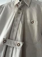 Oktoberfest Oostenrijkse herenblouse, Ophalen of Verzenden, Zo goed als nieuw, Beige