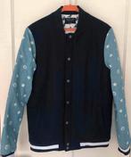 Colourful Rebel baseball jack bomber wol | Maat: M, Ophalen of Verzenden, Zo goed als nieuw, Maat 38/40 (M), Blauw