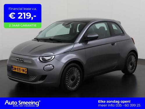 Fiat 500e Icon 42 kWh | Panoramadak | Camera | Navigatie | Z, Auto's, Fiat, Bedrijf, Te koop, 500E, ABS, Achteruitrijcamera, Airbags