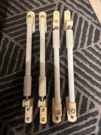 4x AXA telescopische raamuitzetter wit 30 cm buitendraaiend, Doe-het-zelf en Verbouw, Hang- en Sluitwerk, Ophalen, Gebruikt, Overige typen