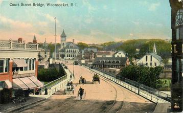 (379-138-011) Woonsocket RI Court Street Bridge beschikbaar voor biedingen