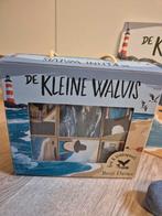 De kleine walvis vingerpopje met boek en blokken puzzel, Boeken, Ophalen of Verzenden