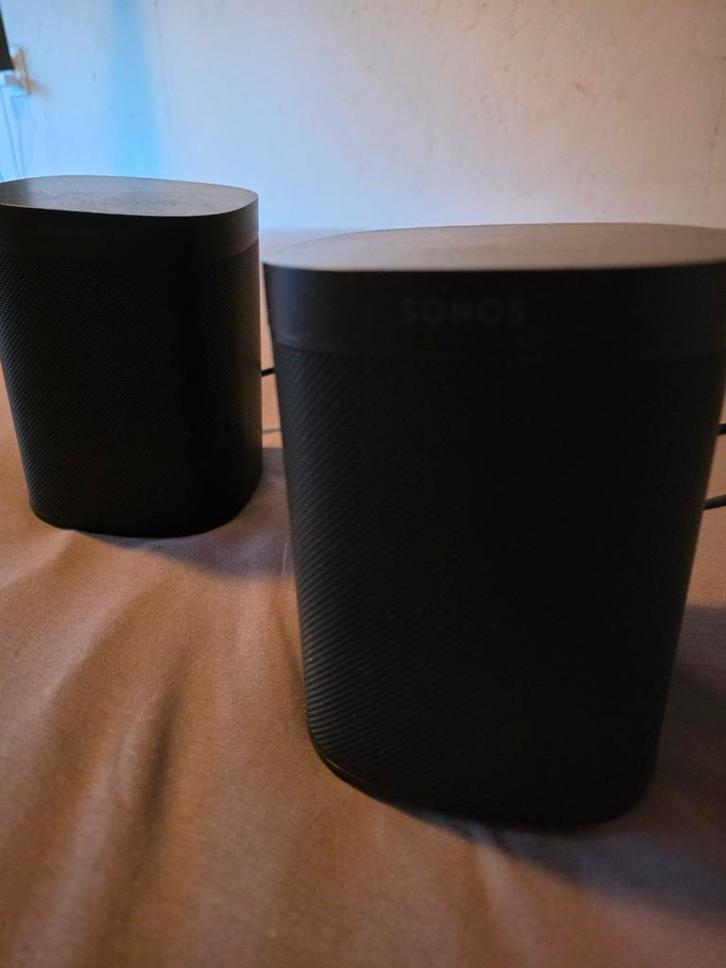 2x Sonos One (Gen 2) Speakers - Perfecte Staat!, Audio, Tv en Foto, Luidsprekers, Zo goed als nieuw, Ophalen of Verzenden