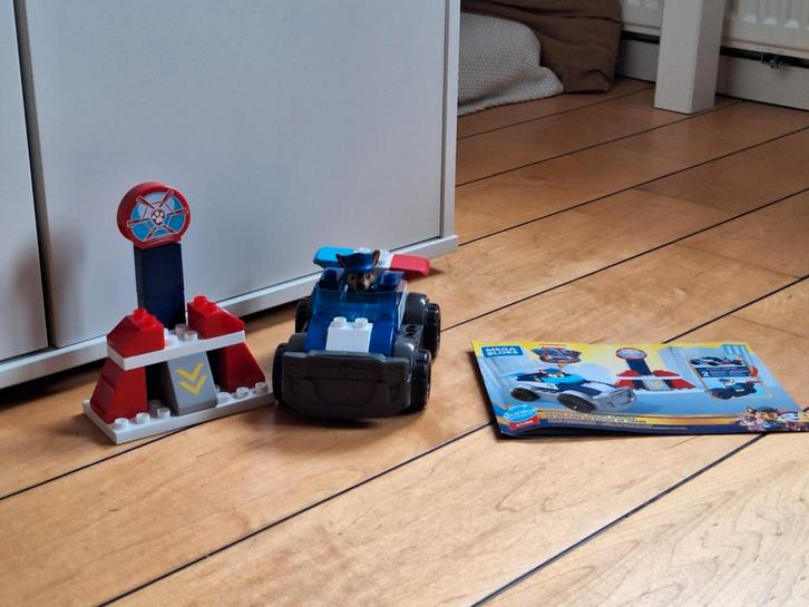 Mega Blocks Paw Patrol Chase & Marshall Auto's, Kinderen en Baby's, Speelgoed | Bouwstenen, Gebruikt, Megabloks, Ophalen of Verzenden