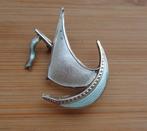 zilveren vintage broche Norway Ivar T. Holth [141], 4 tot 7 cm, Verzenden, Zo goed als nieuw, Zilver
