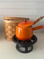 Kaasfondue setje, Witgoed en Apparatuur, Fonduesets, Ophalen, Zo goed als nieuw, Brander, Fondueset