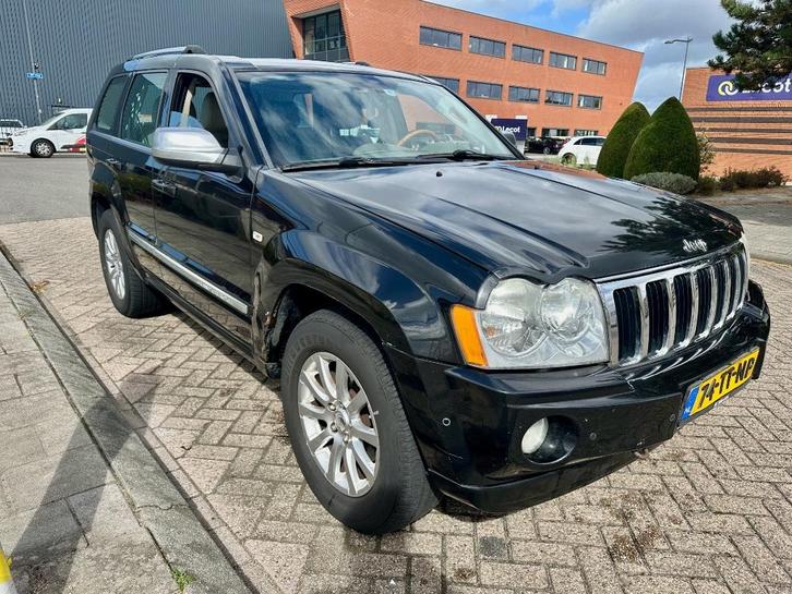 Jeep Grand Cherokee 5.7L V8 Hemi Overland 2007 Zwart LPG G3, Auto's, Jeep, Particulier, Grand Cherokee, 4x4, Airbags, Airconditioning