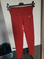 Rode Damens Legging Gymshark, Kleding | Dames, Ophalen of Verzenden, Maat 36 (S), Rood, Gymshark