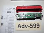 Adv-599 N Spoor Diesellocomotief 7244001 Fleischmann DCC, Gebruikt, Fleischmann, Ophalen of Verzenden, Gelijkstroom