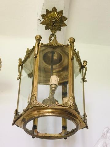 6 Unieke en zeldzame antieke hanglampen !  beschikbaar voor biedingen