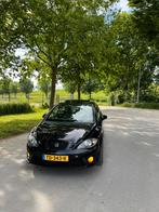 Seat Leon 2.0 Tfsi 16V 155KW FR 2010 Zwart, Auto's, Voorwielaandrijving, Stof, 4 cilinders, 1984 cc