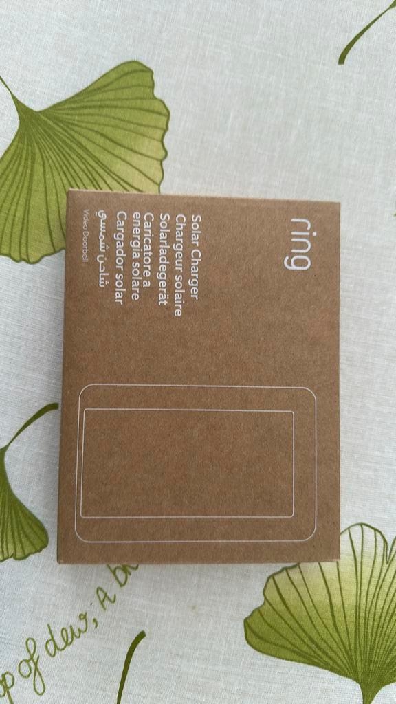 Ring zonnelader 2Gen, Huis en Inrichting, Deurbellen, Nieuw, Ophalen of Verzenden