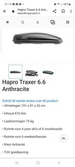 Hapro traxer 6.6 410liter Te Huur, Auto diversen, Dakkoffers, Ophalen of Verzenden, Zo goed als nieuw