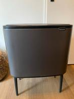 Brabantia Afvalemmer  - Grijs, Gebruikt, Met pedaal, 50 tot 75 cm, Ophalen of Verzenden