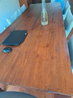 Royale eettafel 260 x 100, Huis en Inrichting, Ophalen, Gebruikt, 100 tot 150 cm, 200 cm of meer