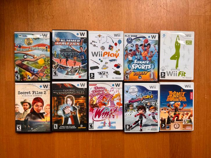 Wii Spellen Collectie - 10 Games!, Spelcomputers en Games, Games | Overige, Gebruikt, Overige genres, 3 spelers of meer, Vanaf 3 jaar