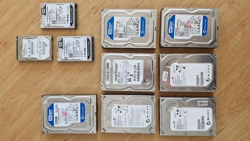 10 x Harde schijven (HDD) - 320GB, Computers en Software, Harde schijven, Gebruikt, Desktop, Intern, HDD, SATA, Ophalen of Verzenden