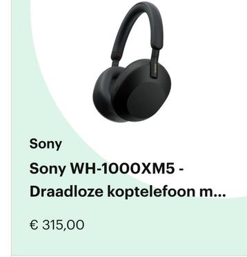 Koptelefoon  beschikbaar voor biedingen