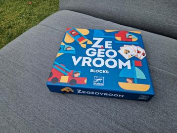 Djeco houten puzzel spel Ze Geo Vroom beschikbaar voor biedingen