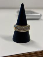 Gouden ring met steentjes – 14 karaat – 5,3g, Sieraden, Tassen en Uiterlijk, Ringen, Espoortstraat 7 Enschede350, Ophalen of Verzenden