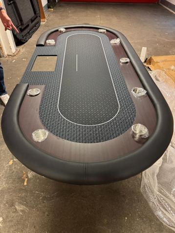 Pokertafel Cashgame XL MEC Inklapbaar Zwart (2e kans) beschikbaar voor biedingen
