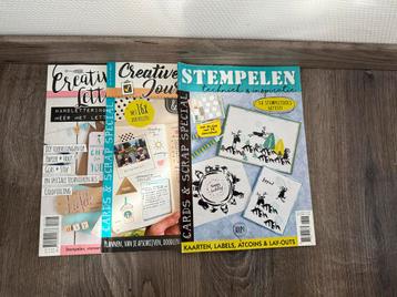 Stempel Tijdschriften - Scrapbooking Inspiratie beschikbaar voor biedingen