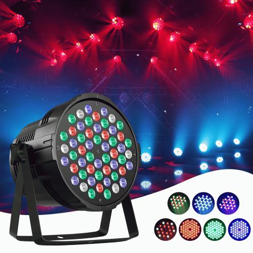 DJLicht 60W RGBW Led Par 54 leds, Geluidgestuurd, ., Nieuw, Ophalen of Verzenden