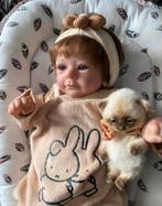 Schattig reborn baby meisje 🥰, Verzenden, Zo goed als nieuw, Babypop, Levensecht of Reborn