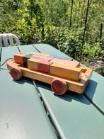 Oud houten Nooitgedagt wagen, Antiek en Kunst, Antiek | Speelgoed, Ophalen of Verzenden