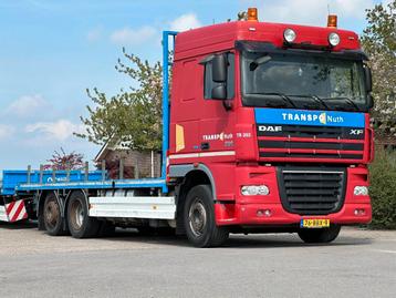 DAF XF 105 460 FAN BAKWAGEN/PRITSCHE! (bj 2013) beschikbaar voor biedingen