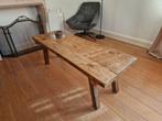 landelijke salontafel Old Basics, Ophalen, Landelijk stoer robuust, 100 tot 150 cm, Nieuw