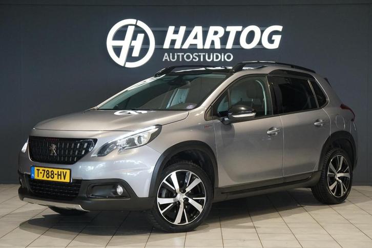 Peugeot 2008 1.2 PureTech GT-Line + TREKHAAK / PANORAMA / ST, Auto's, Peugeot, Bedrijf, Te koop, ABS, Airbags, Airconditioning