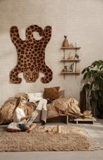 Ferm Living vloerkleed Amass 140 x 140 cm, Nordic / Japandi, Beige, Vierkant, Ophalen of Verzenden