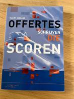 Studieboek 'Offertes schrijven die scoren', Ophalen of Verzenden, Zo goed als nieuw, HBO, Mariët Hermans