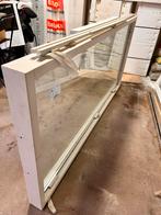 Nieuw vastglas kozijn hardhout 2270x110 incl. glas en latten, Doe-het-zelf en Verbouw, Kozijnen en Schuifpuien, 75 tot 150 cm