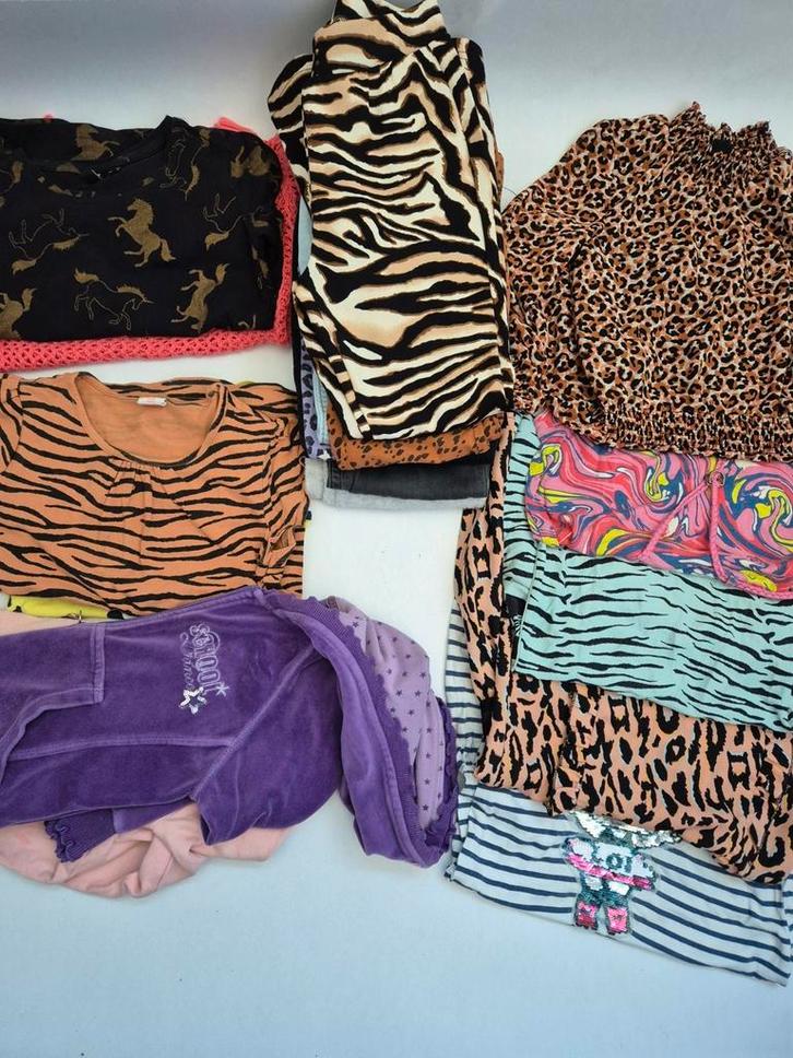 Pakket meisjeskleding, Kinderen en Baby's, Kinderkleding | Kinder-kledingpakketten, Zo goed als nieuw, Maat 128, Ophalen of Verzenden