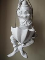 mooie porseleinen clown 5020 cm op te hangen, Ophalen of Verzenden