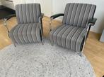 Twee Leolux Scylla stoelen, Huis en Inrichting, Fauteuils, Ophalen, Gebruikt, 75 tot 100 cm, 50 tot 75 cm