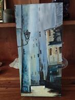 Leuk schilderij afm ca 23x50 cm, Ophalen of Verzenden