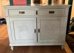 Oud kastje dressoir retro / antiek / vintage, Ophalen, Gebruikt, 100 tot 150 cm, Grenenhout