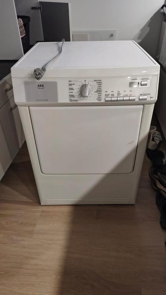 Wasdroger AEG Lavatherm, Witgoed en Apparatuur, Wasdrogers, Condens, 6 tot 8 kg, 85 tot 90 cm, Ophalen