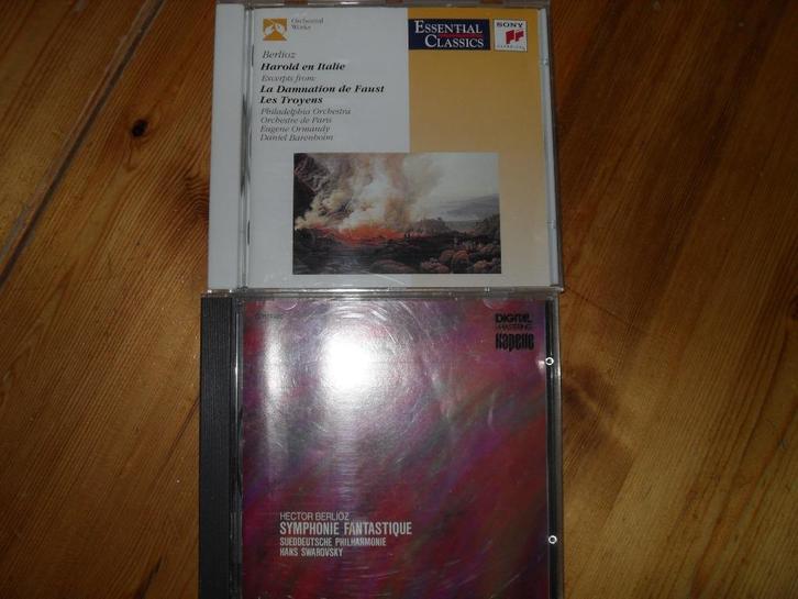 2 CD'S BERLIOZ., Cd's en Dvd's, Cd's | Klassiek, Zo goed als nieuw, Orkest of Ballet, Romantiek, Ophalen of Verzenden
